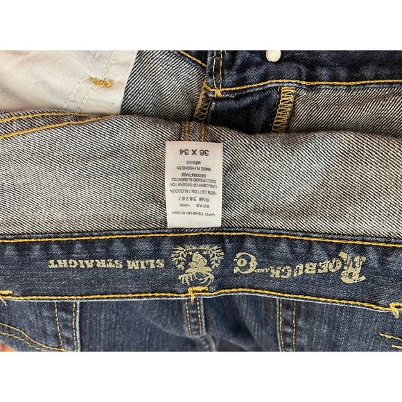 Roebuck & Co Jeans Men Sz 36x34 Slim Desperado Jeans - Picture 6 of 6